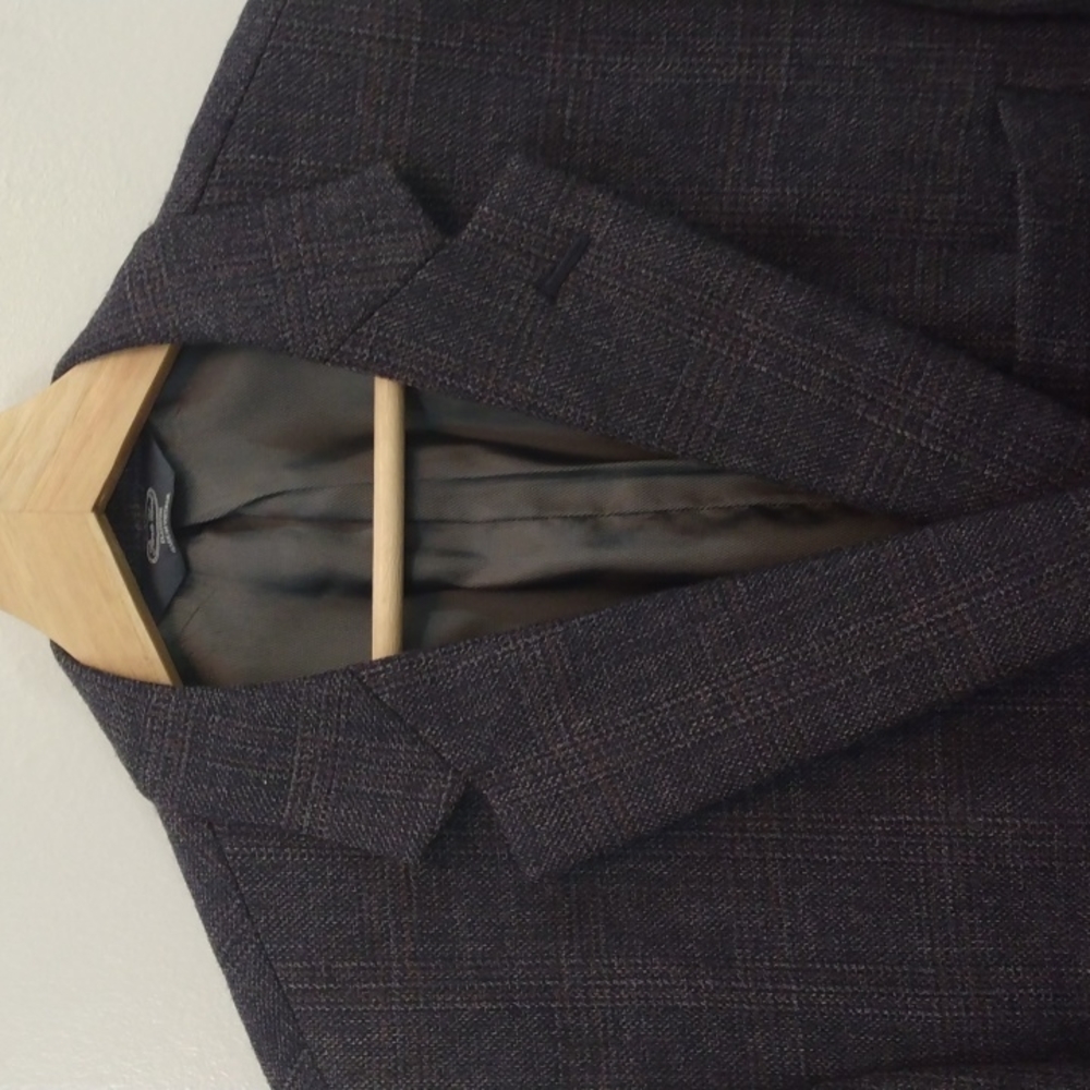 Pronto Uomo Platinum Blue Lambswool Sport Jacket 42S